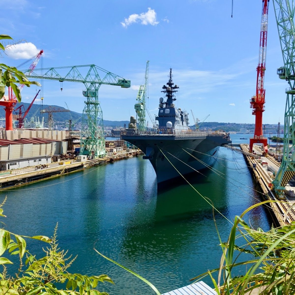 大和船渠　Scale1/700 Naval base 吳海軍工廠 吴海军工厂- Wikiwand