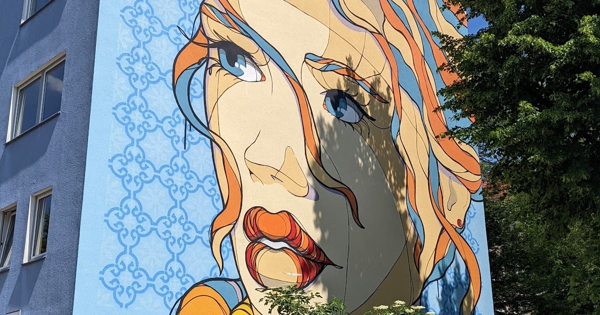 アート・デザイン・音楽 Italien Als Erlebnis Und Vorstellung El Bocho - Augen in der Großstadt - Mural Art
